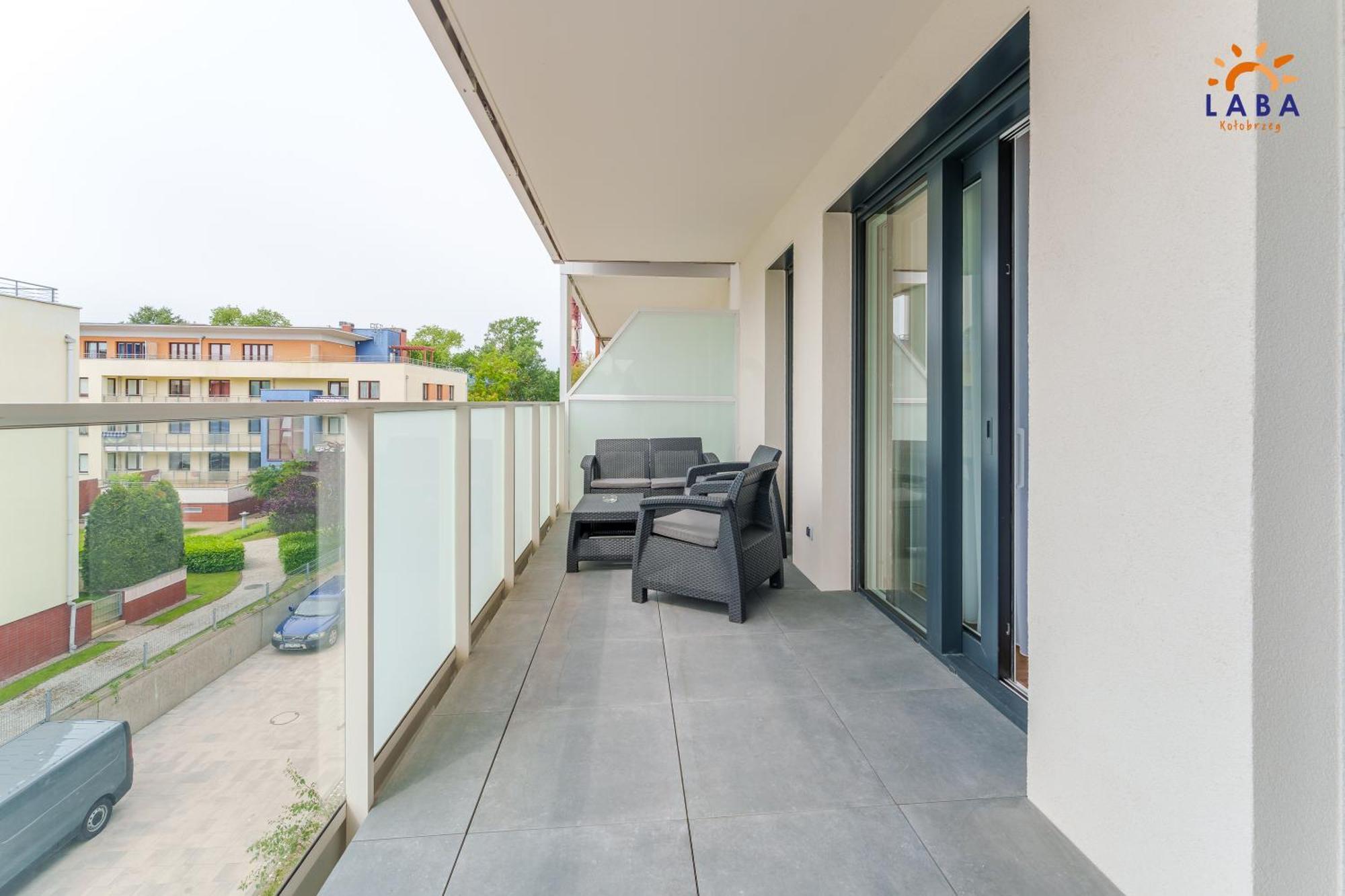 Laba Kolobrzeg Apartamenty Kollataja Z Parkingiem Zewnętrze zdjęcie